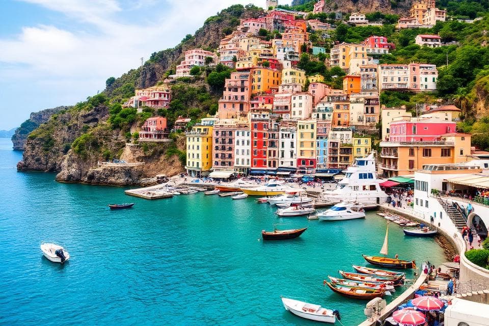 Amalfi Coast sailing destination
