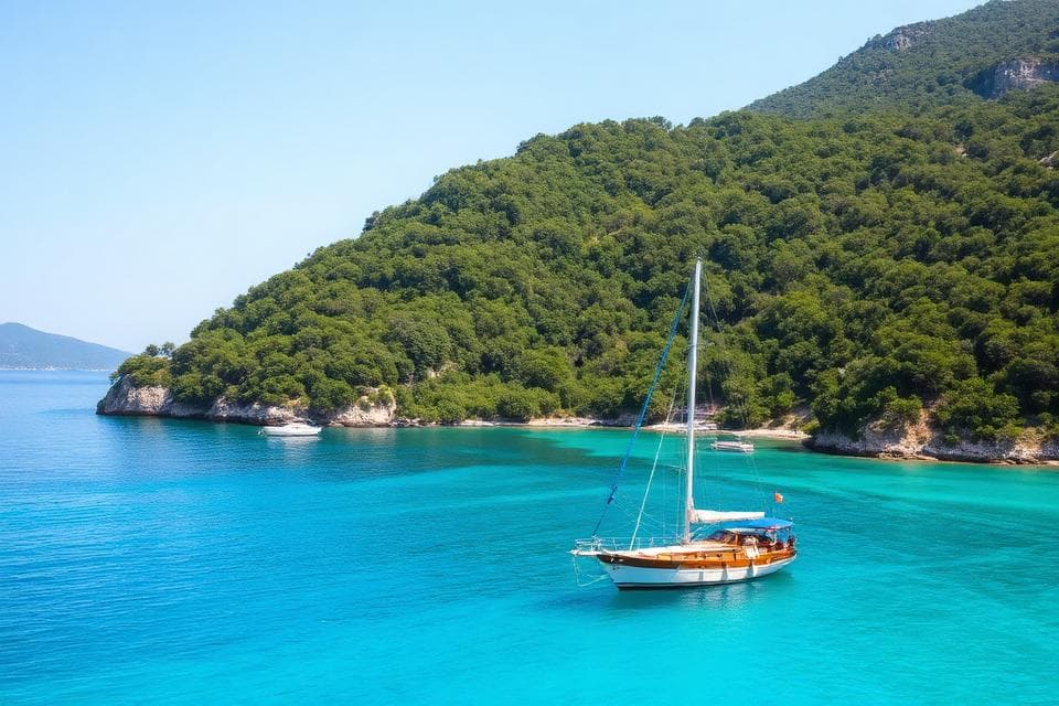 Ionian Islands gulet charter