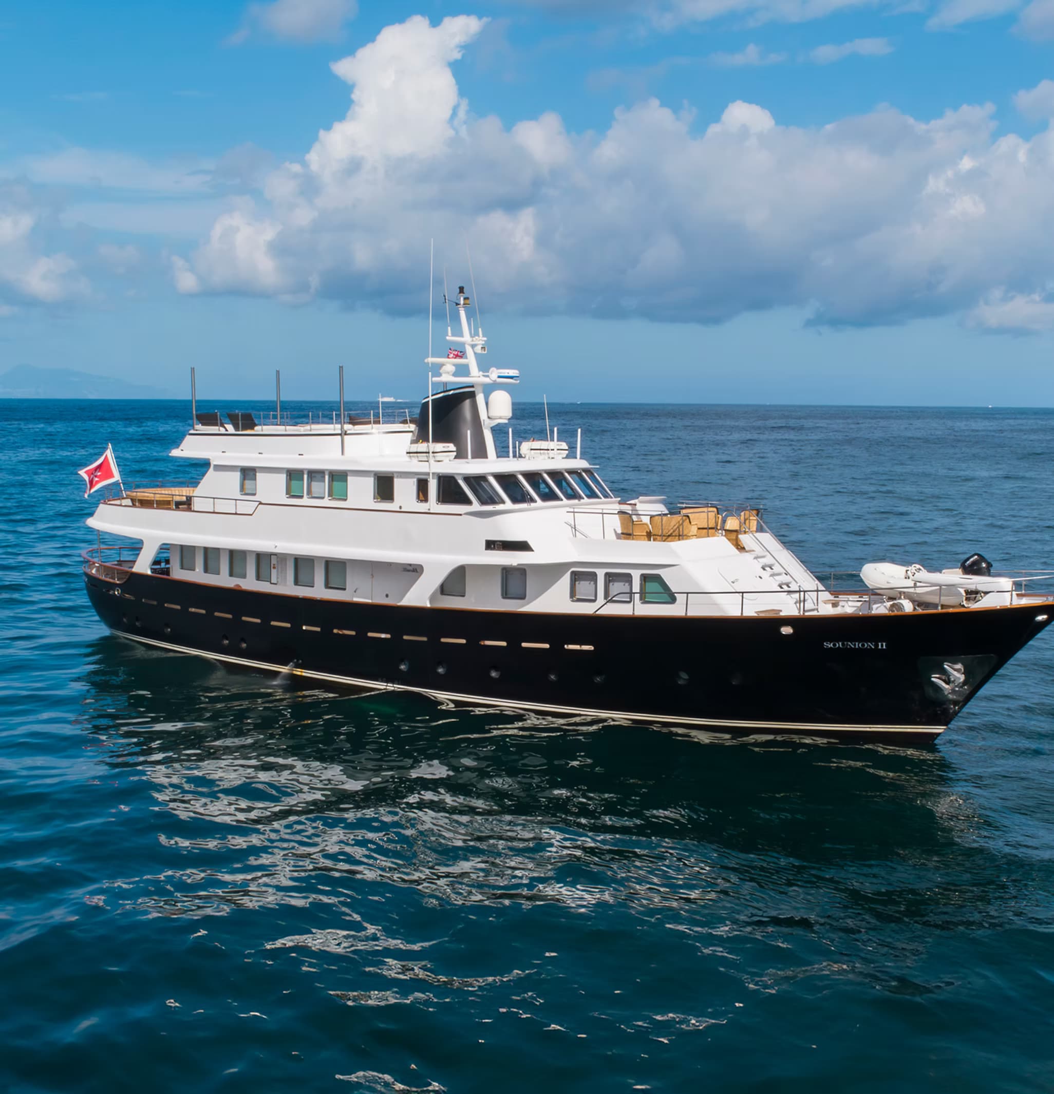 Special Offer: Charter the Immaculately Refitted Superyacht SOUNION II in the Mediterranean