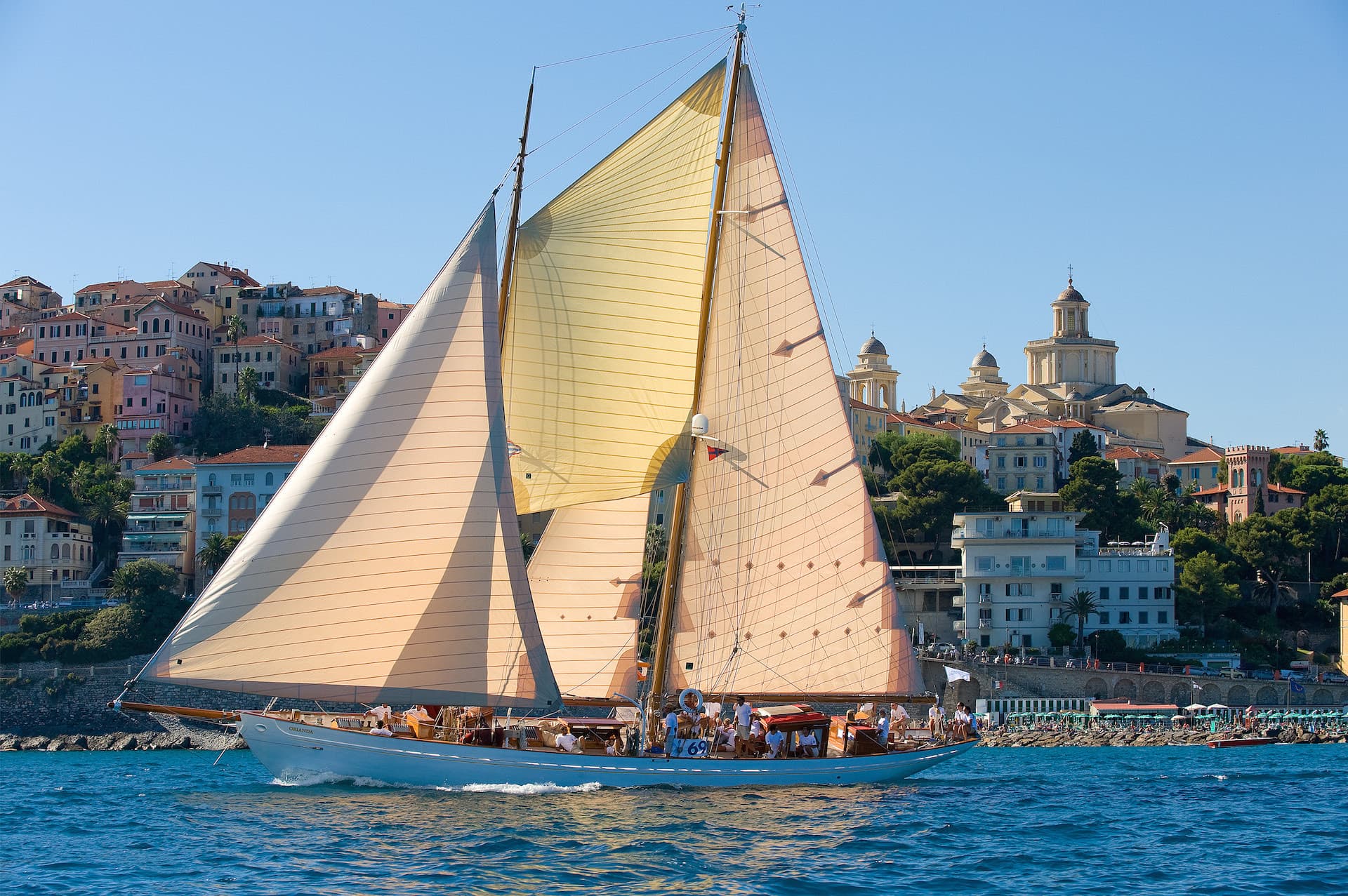 Orianda: Sail into History and Luxury | Classic Yacht Charter in the Mediterranean