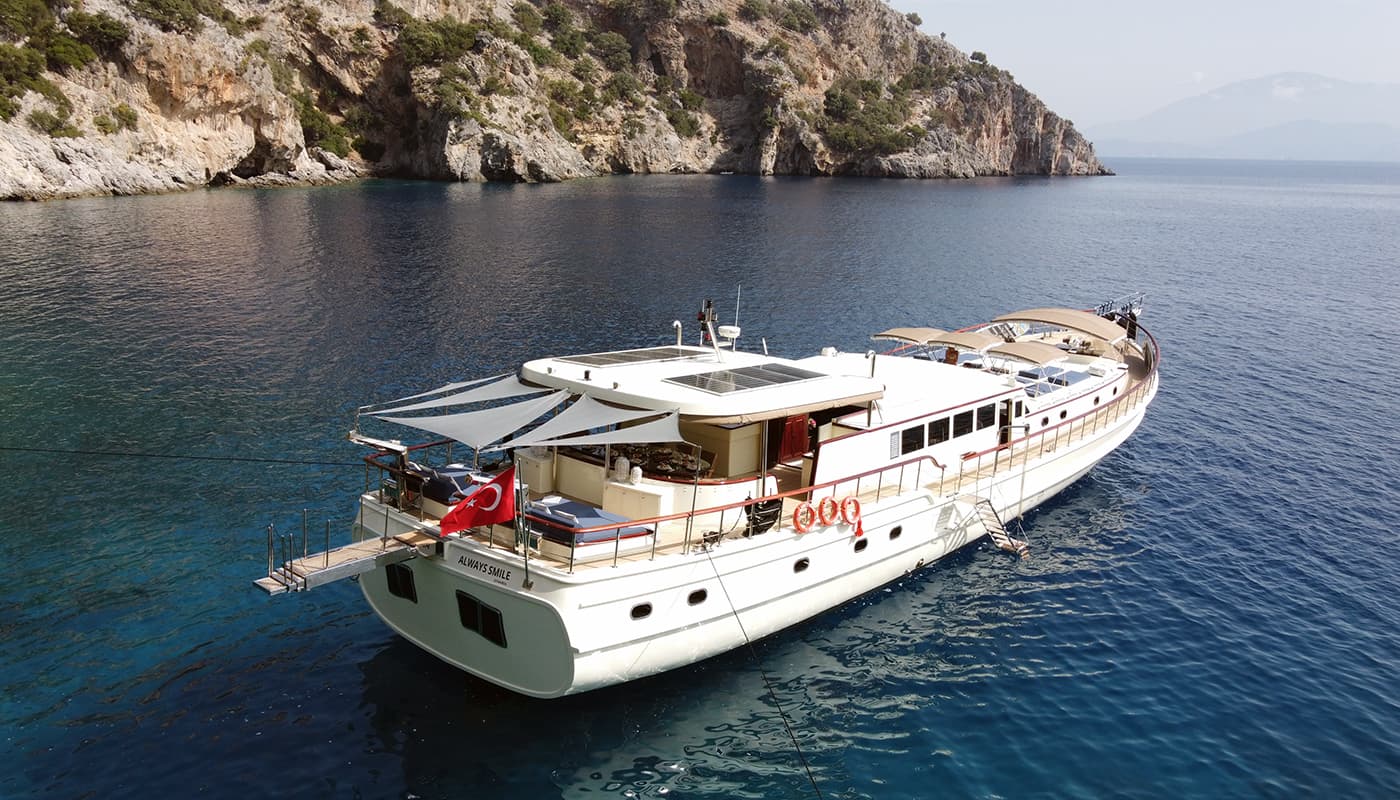 37m ALWAYS SMILE Yacht in Bodrum