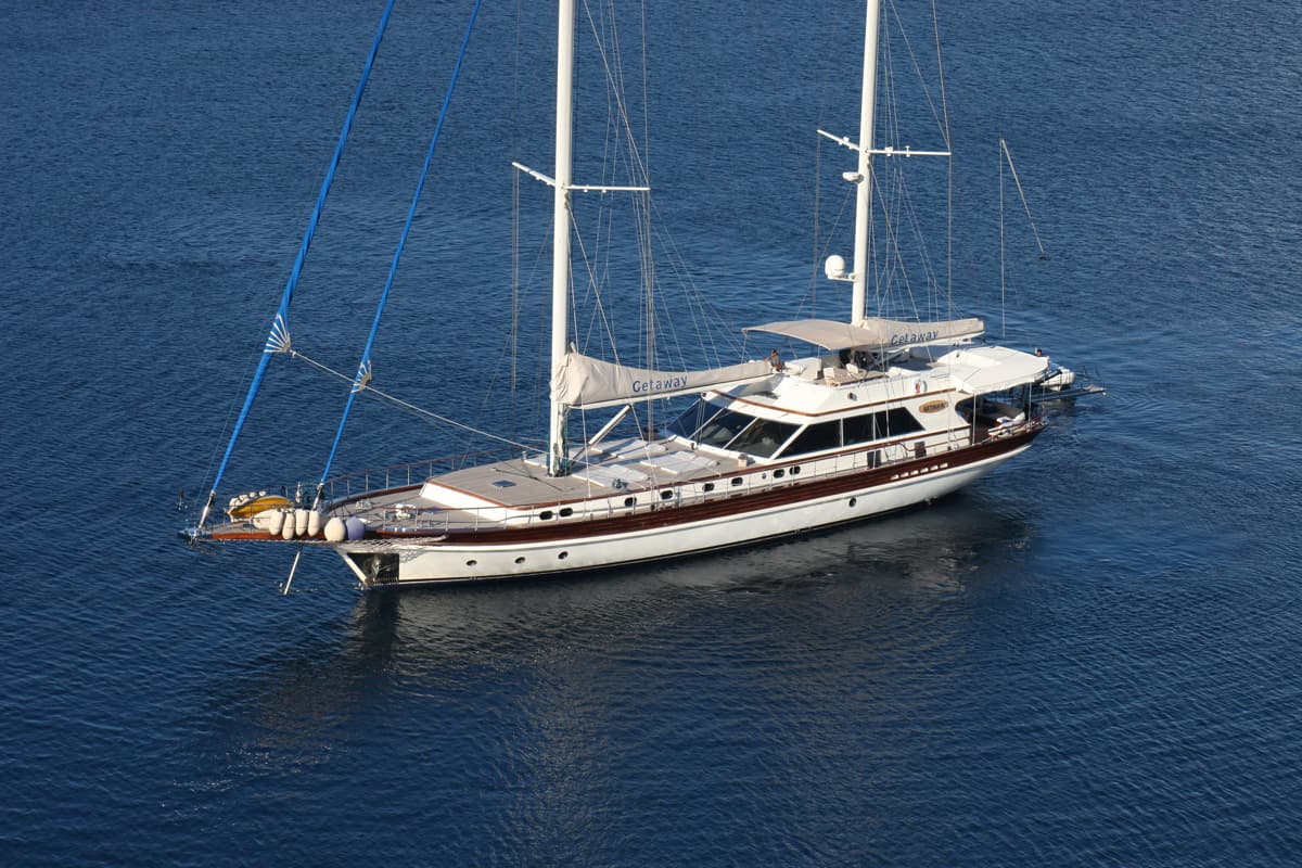 102’9'' of Opulence Sailing from Gocek to Kas