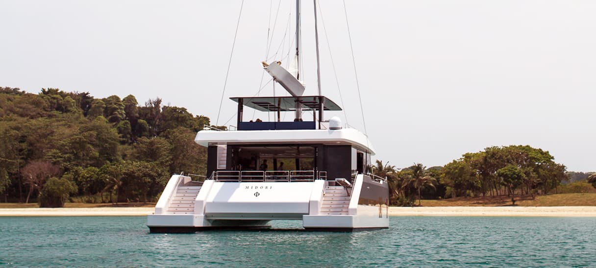 Winter Holidays onboard MIDORI in The Bahamas