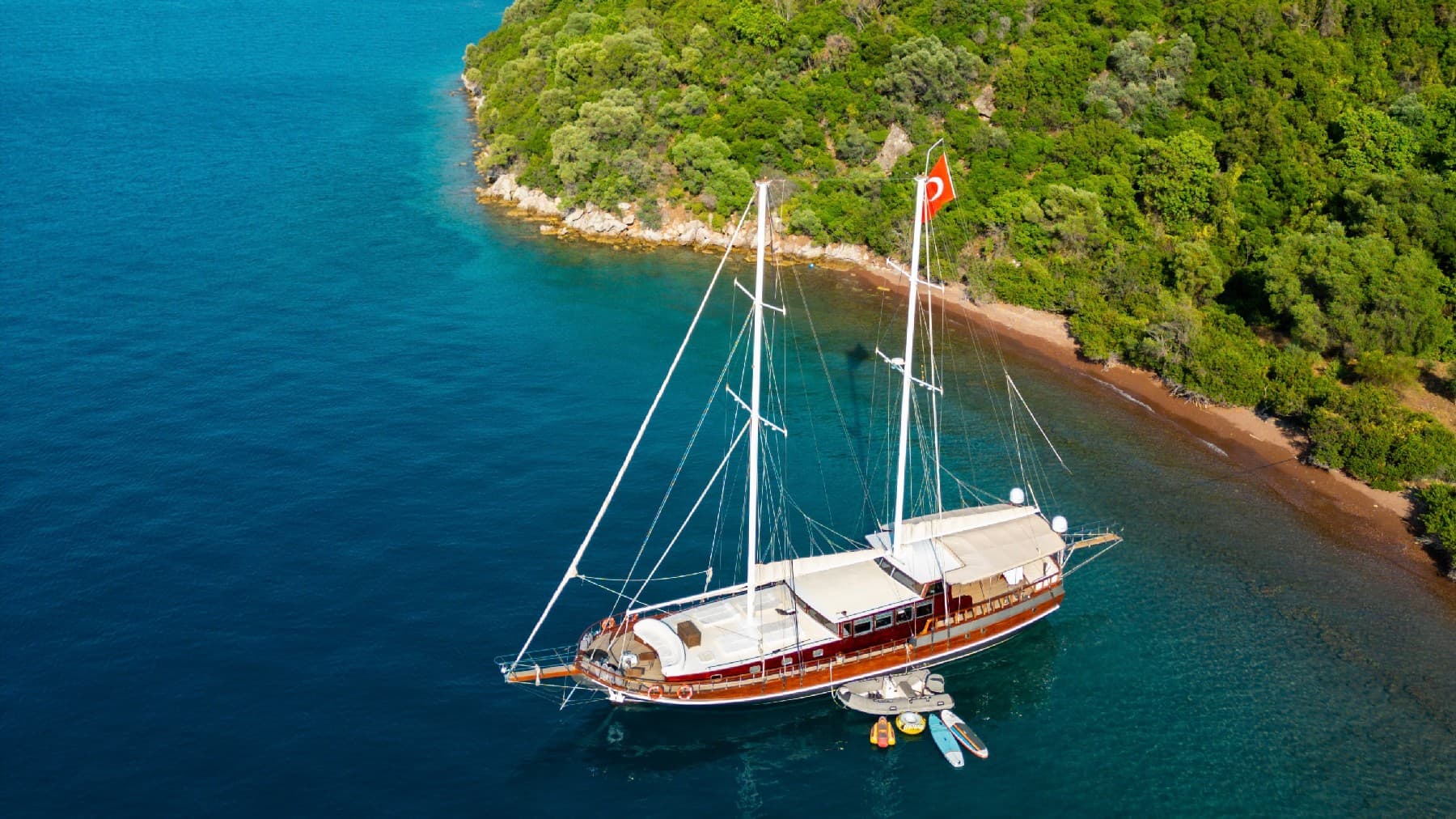 Gulet Yachting with YUKSEL DENIZ in Turkey