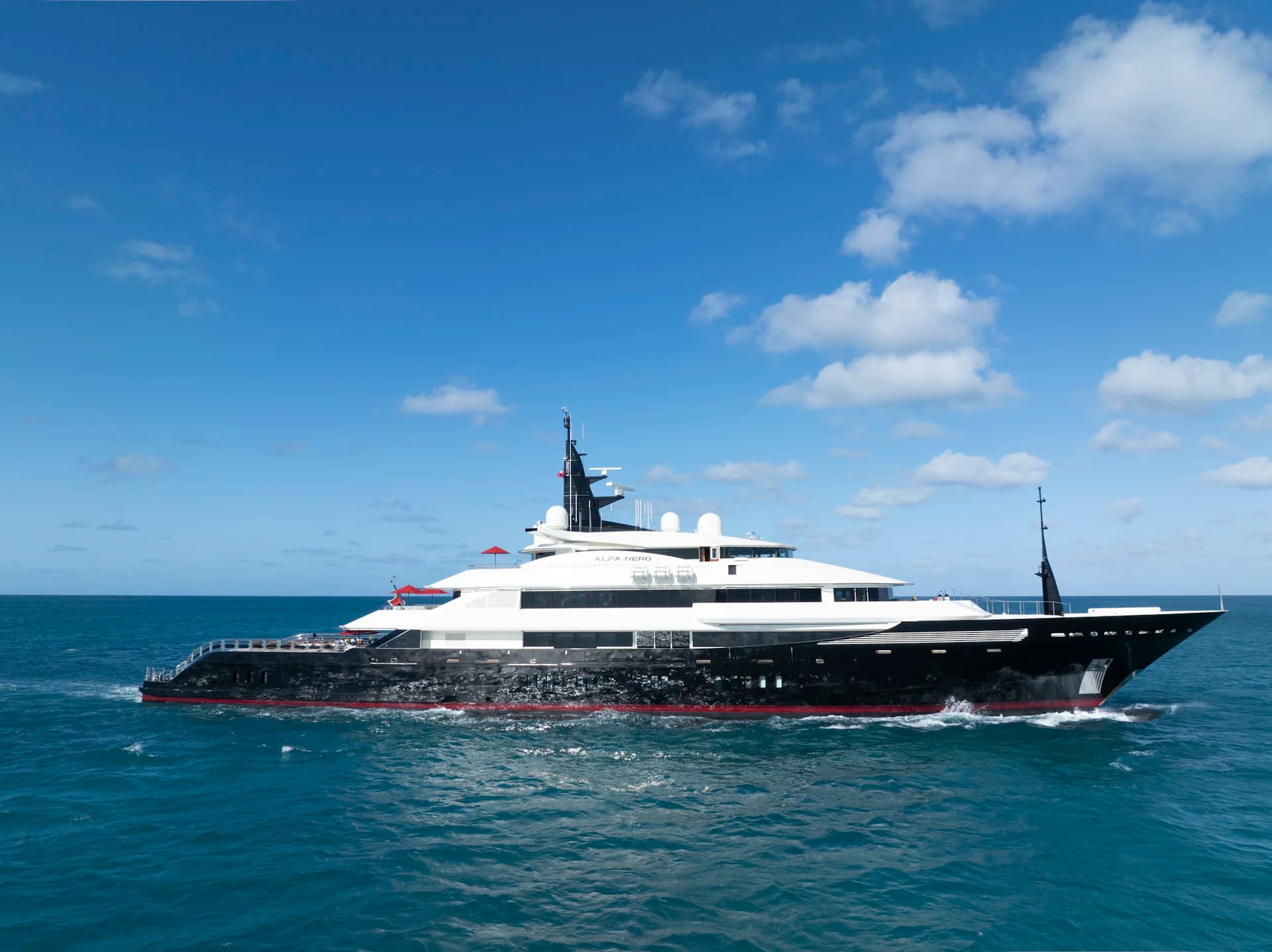 Caribbean Christmas and New Year onboard the ALFA NERO