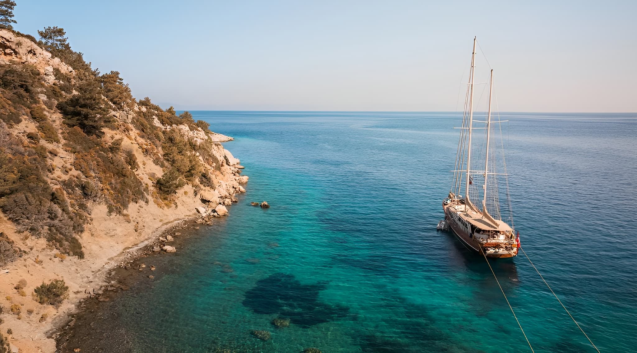 Gulet La Bella Vita in the Eastern Mediterranean Waters