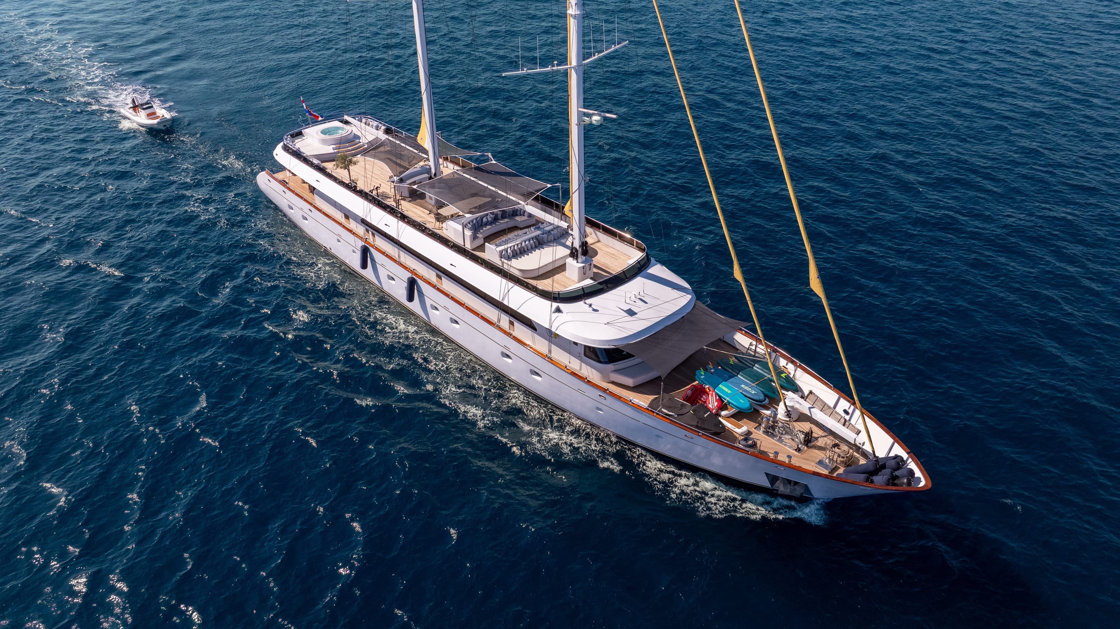 Experience the Luxury of Sailing on Anima Maris