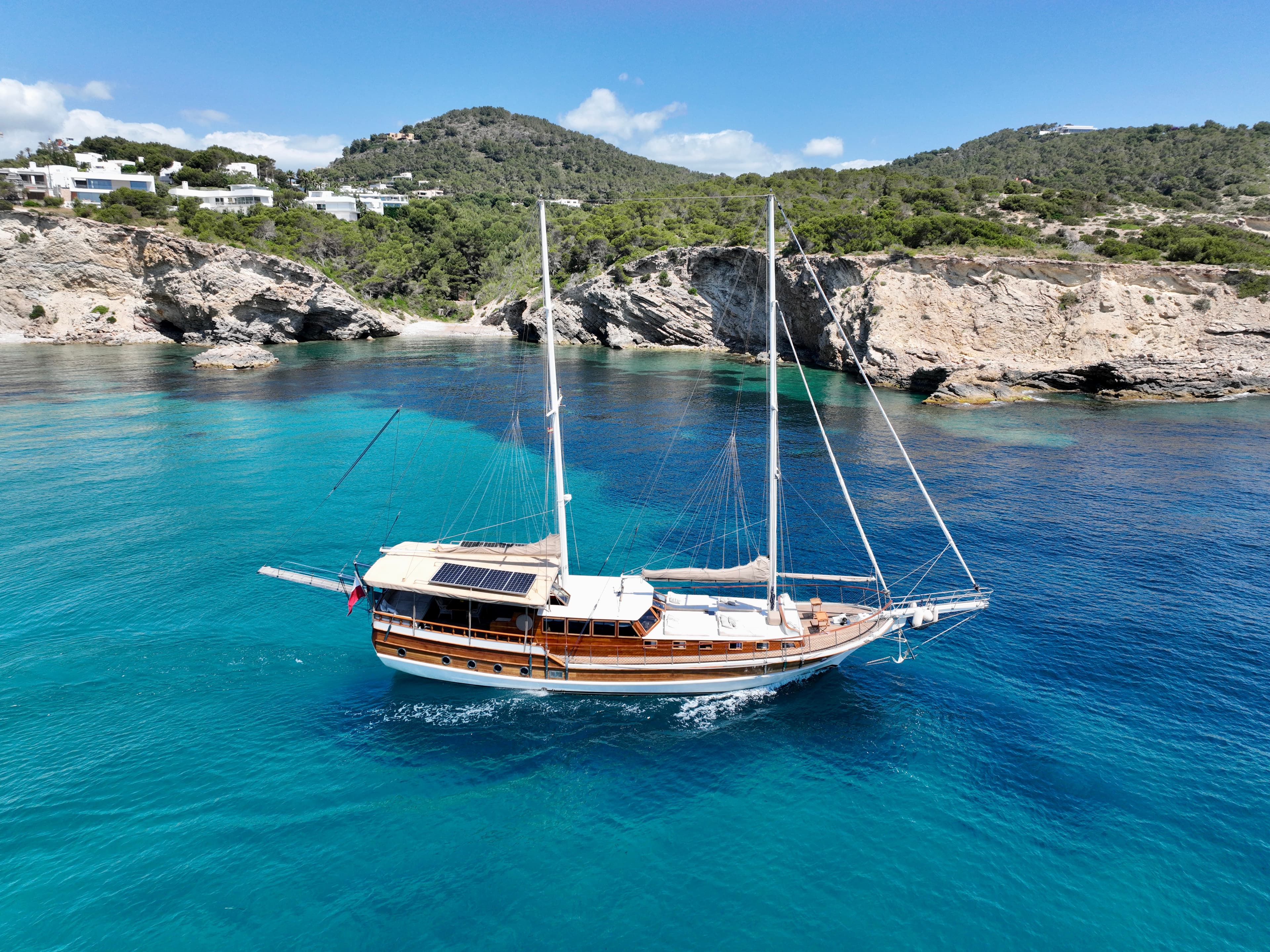 The Ultimate Escape: Charter the Princess Jess Gulet in Ibiza, Balearic Islands, Spain