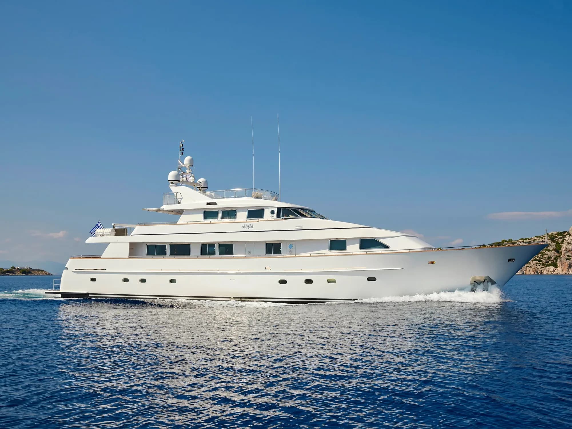 Revel in Mediterranean Glamour aboard 36.8m M/Y Idylle