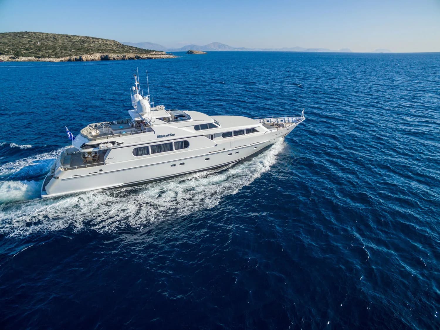 Explore the Aegean Sea aboard M/Y Milos at Sea