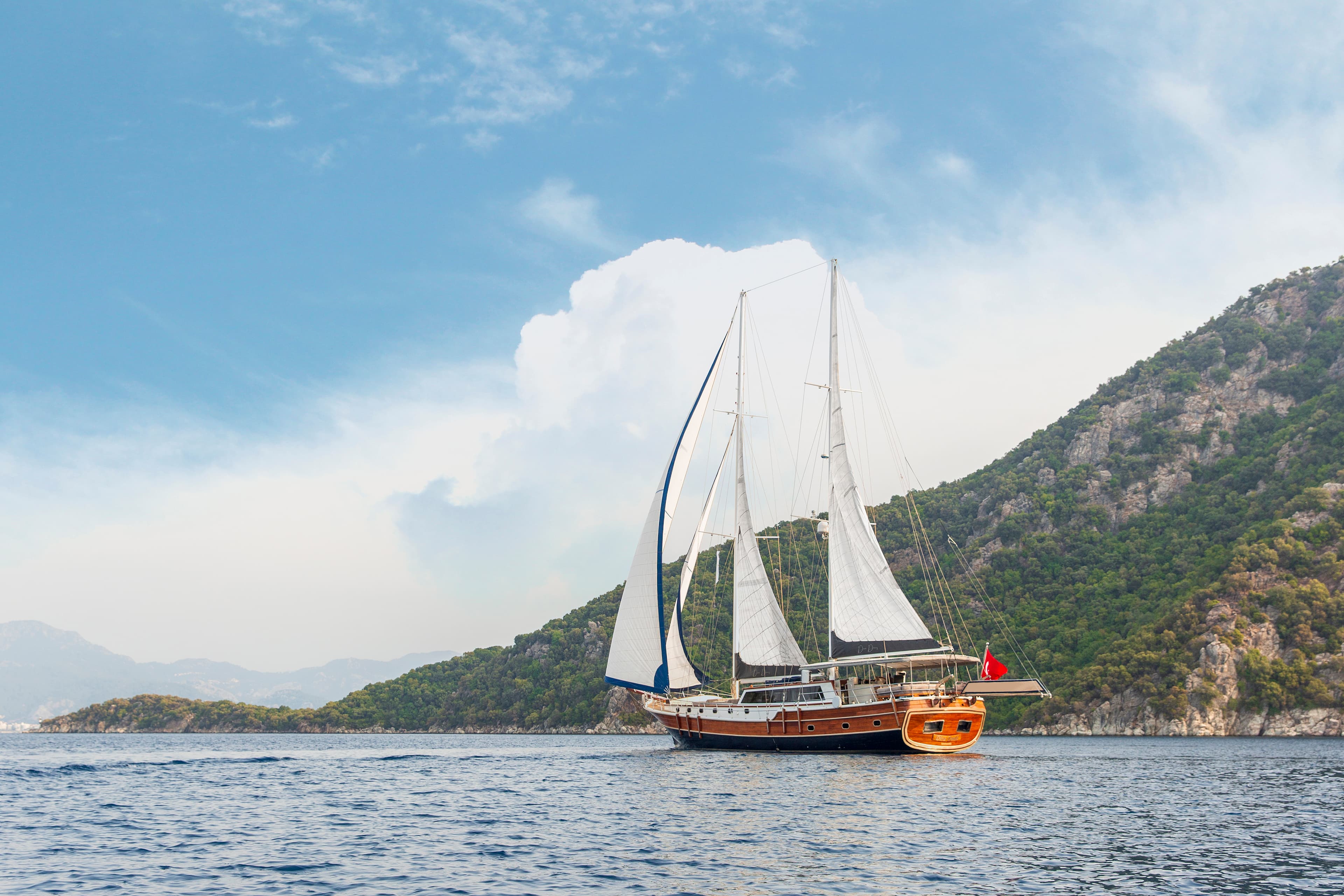 Charter Refitted Diva Deniz in the Turkish and Greek Islands
