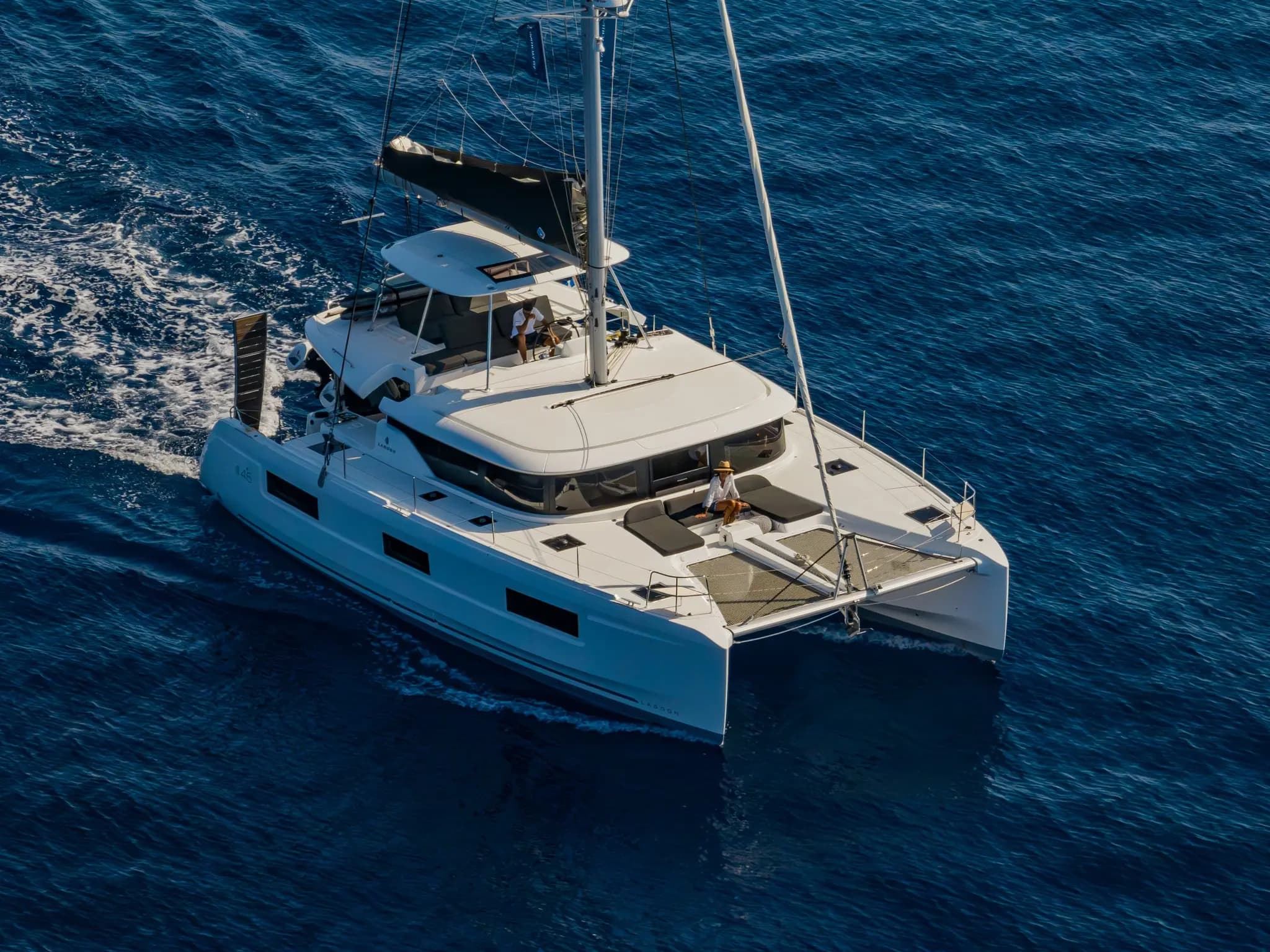 Experience Grecian Luxury on the Lagoon 46 LINO Catamaran