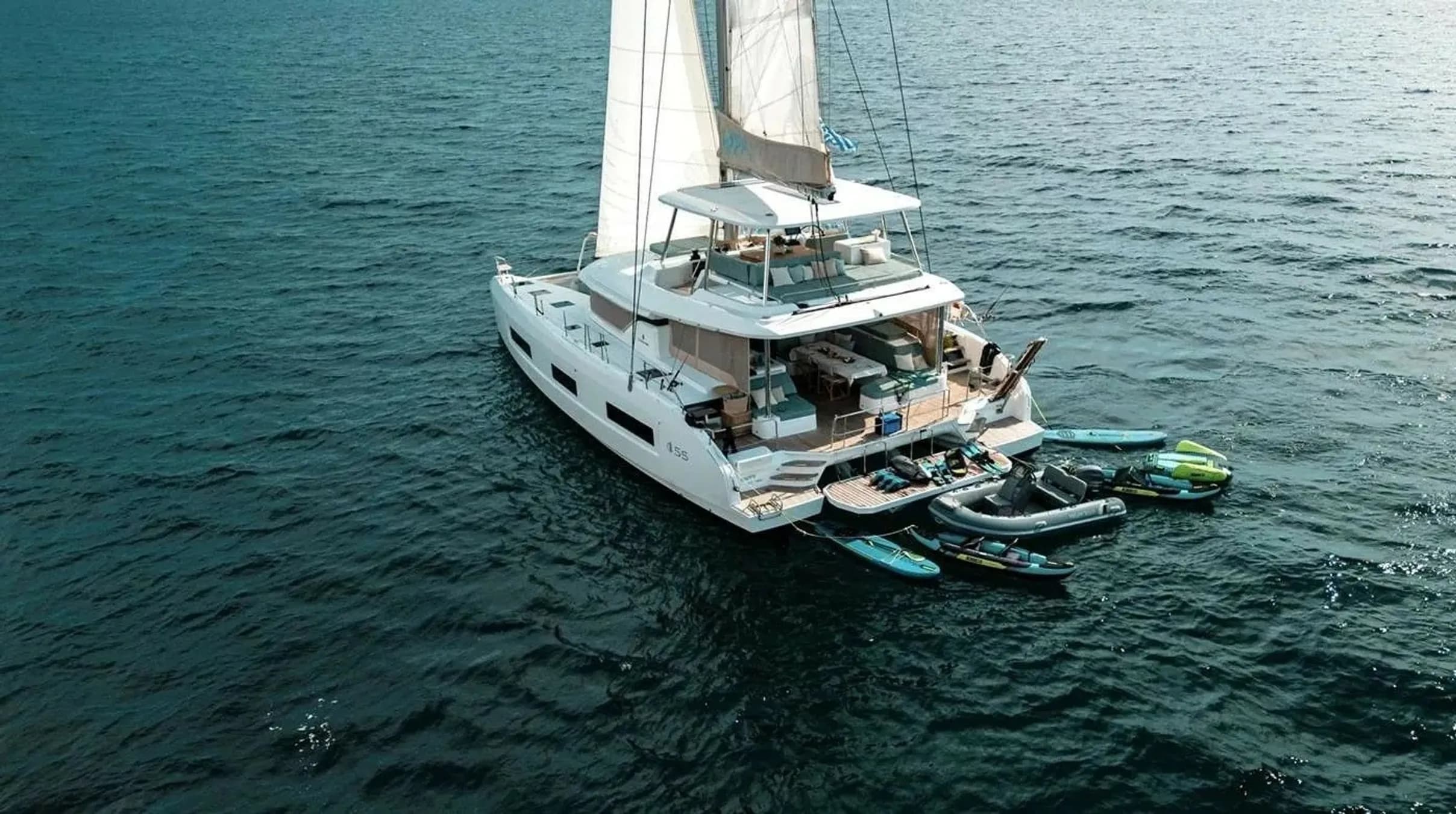 Experience Luxury with HAPPY Lagoon 55 Catamaran