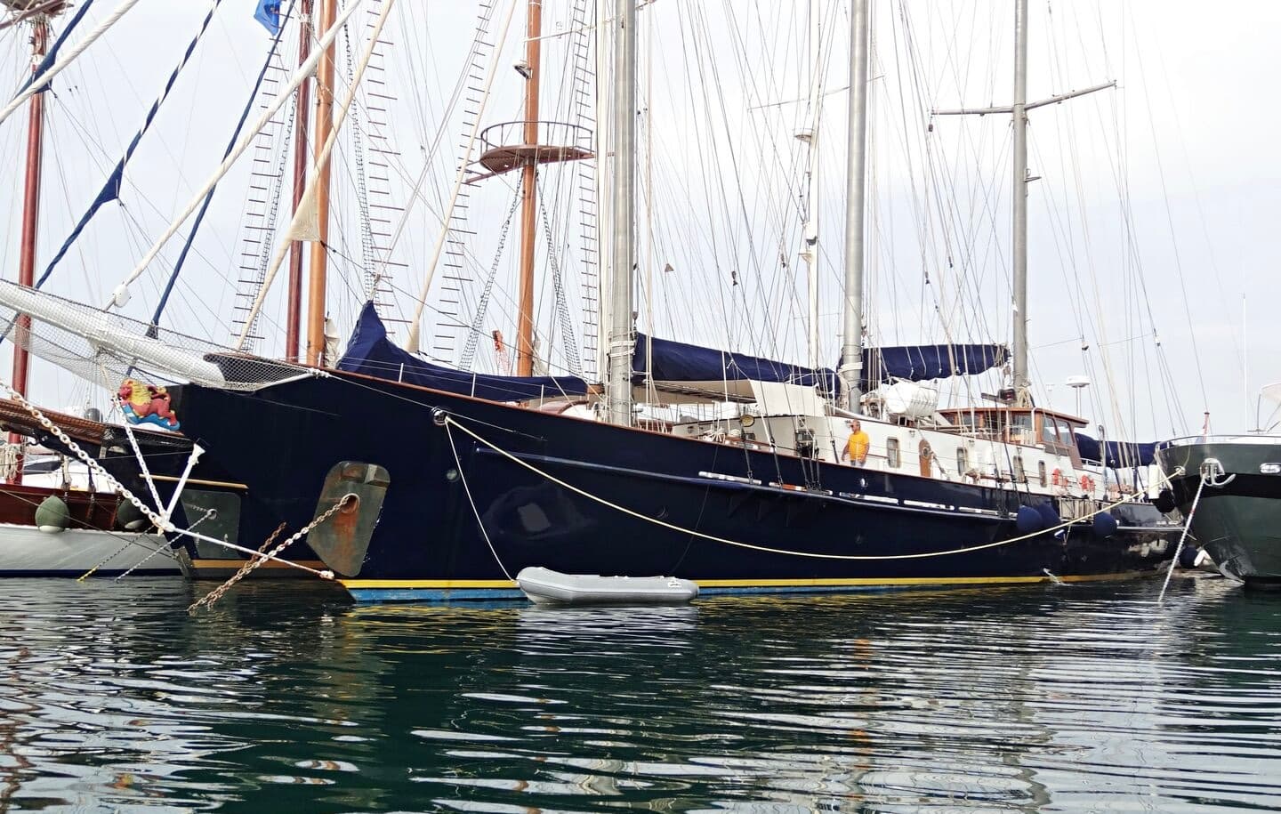 Charter S/Y SIR WINSTON CHURCHILL: A Timeless Schooner Experience in Greece