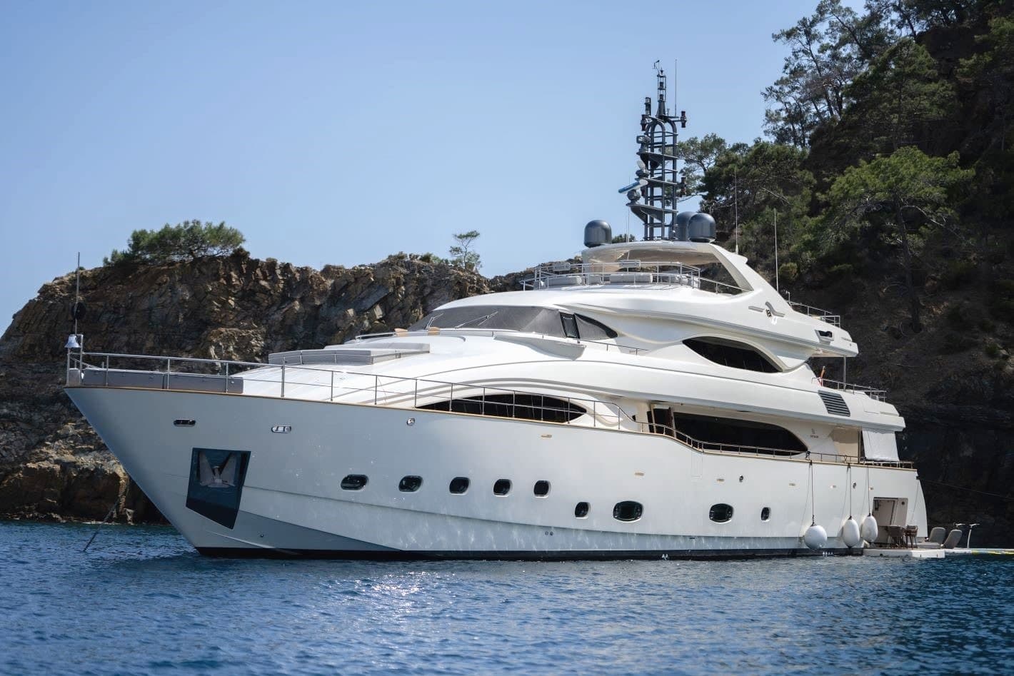 Charter ARIELA: A Luxurious CRN 128 Motor Yacht Escape in Turkey, Greece & Montenegro