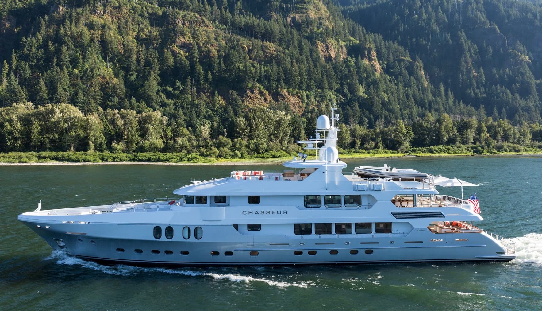Charter CHASSEUR: A Luxurious 50-Meter Christensen Yacht Escape in the Bahamas