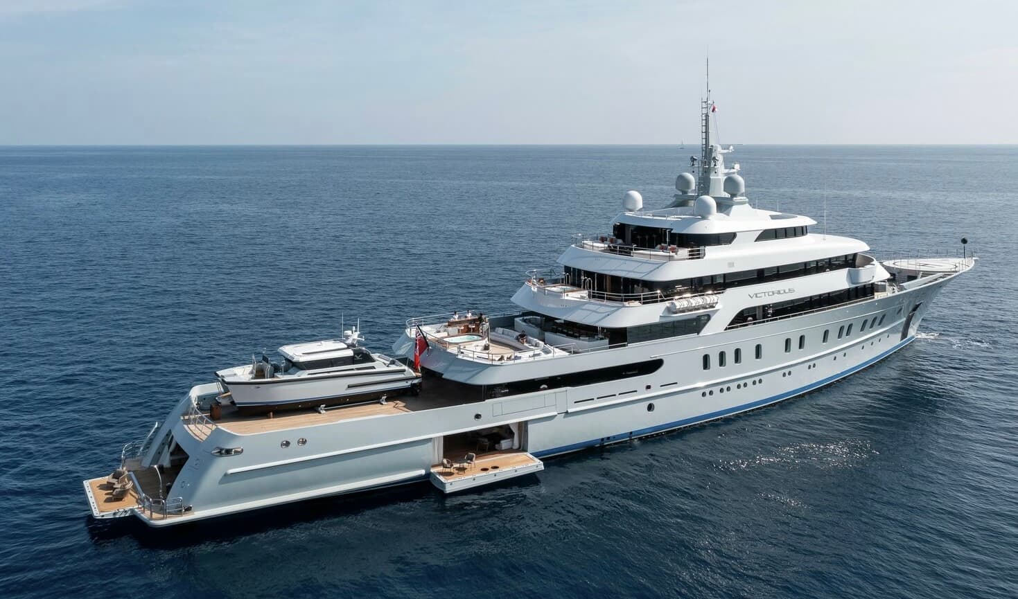 Charter VICTORIOUS: A Luxurious 85-Meter Explorer Yacht Escape in the Mediterranean