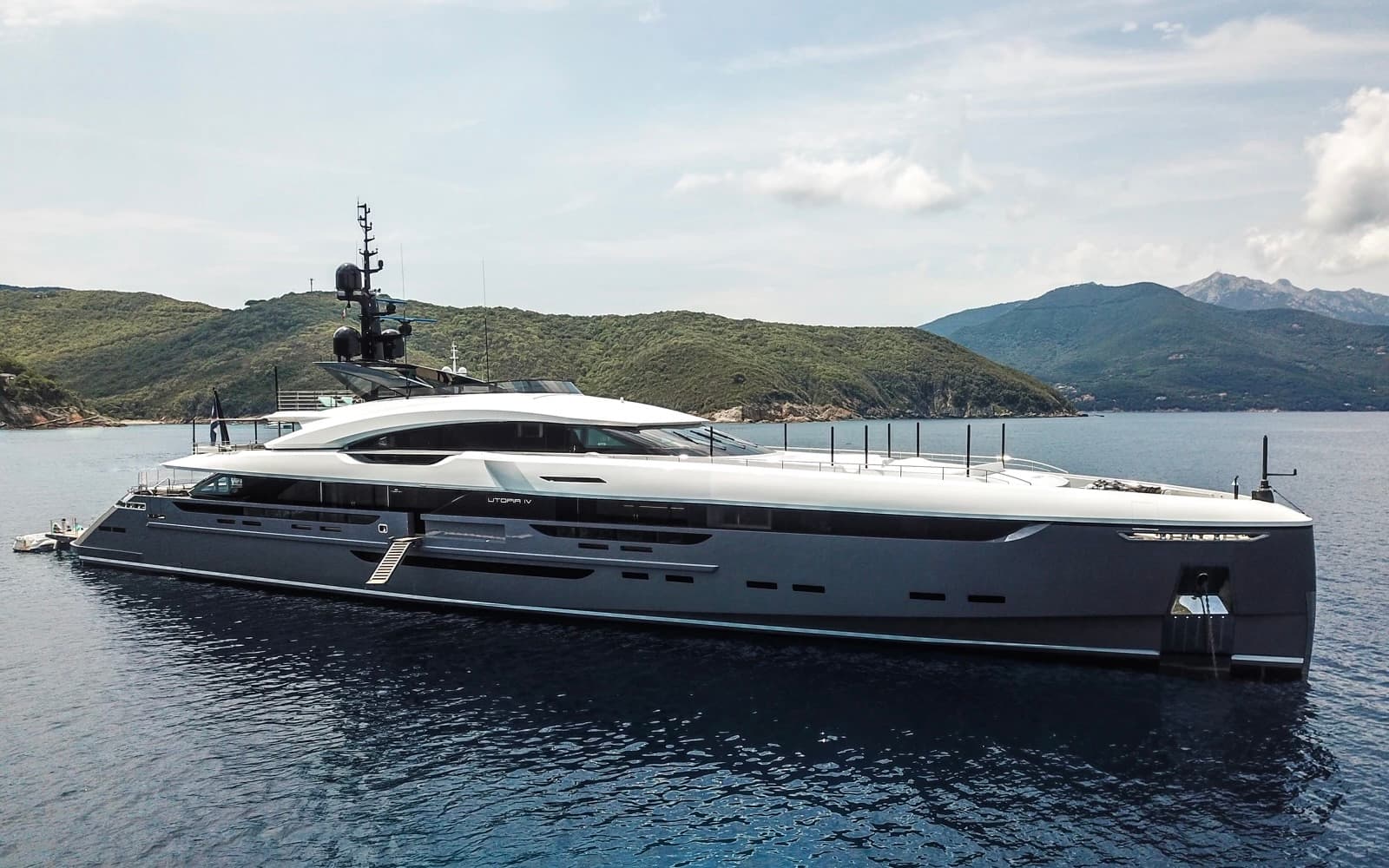 Charter M/Y UTOPIA IV: A Luxurious 63-Meter Rossinavi Yacht Escape in the Bahamas, Florida & New England