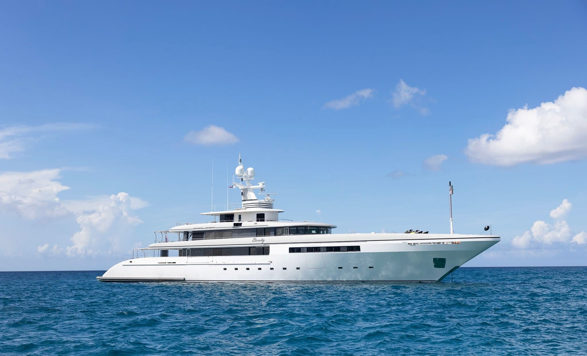Charter ETERNITY: A Luxurious 65-Meter Codecasa Superyacht Escape in the Bahamas