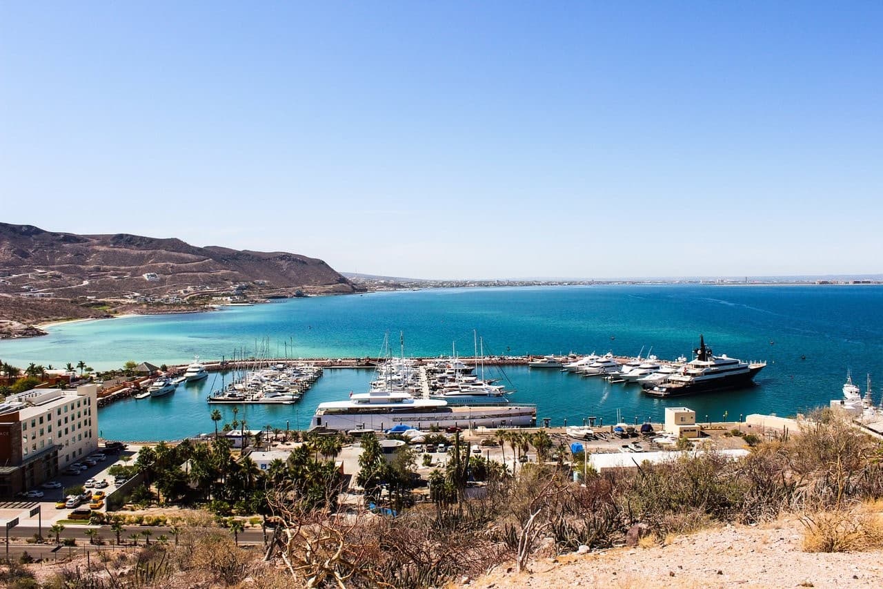 La Paz yacht charter departure port