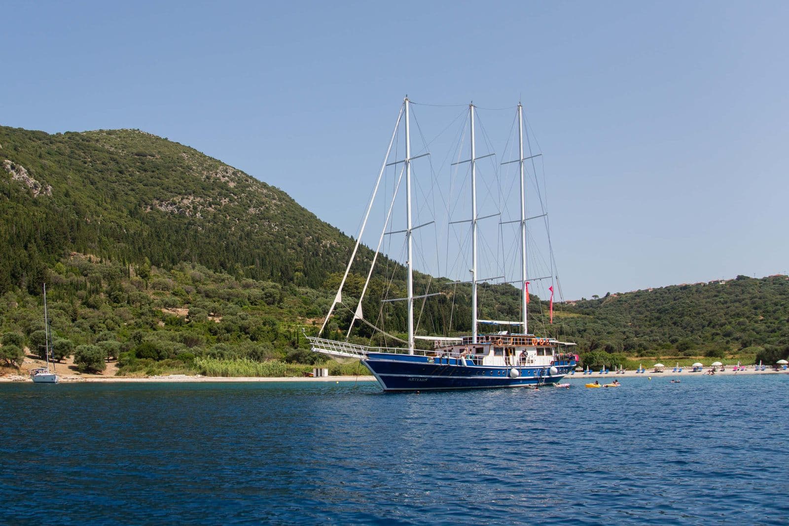 M/s Artemis deck