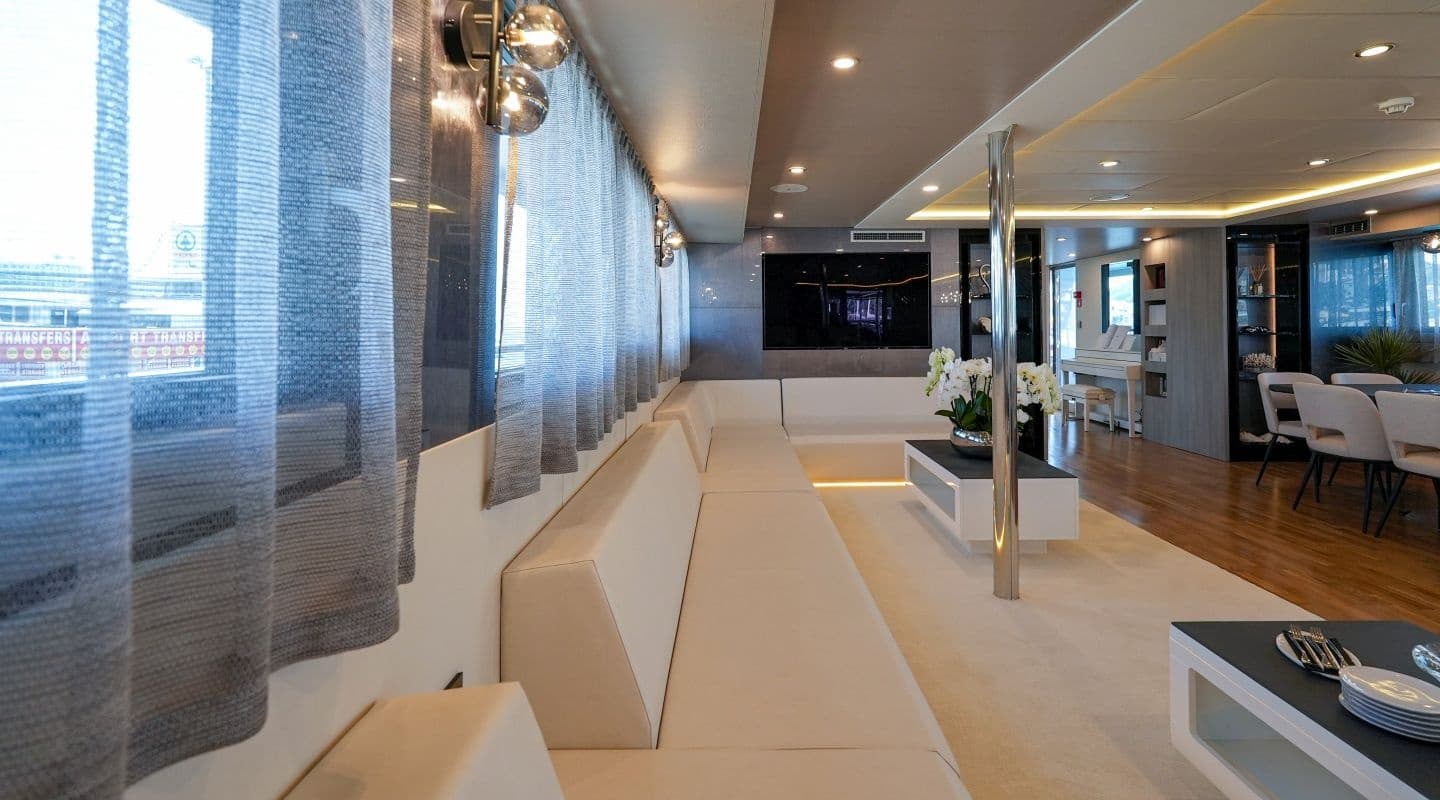 M/y Freedom interior