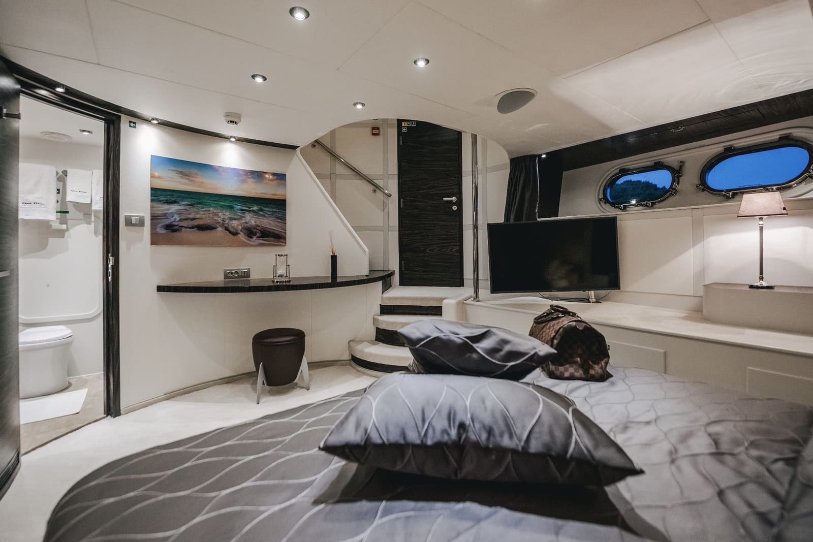 One Blue interior