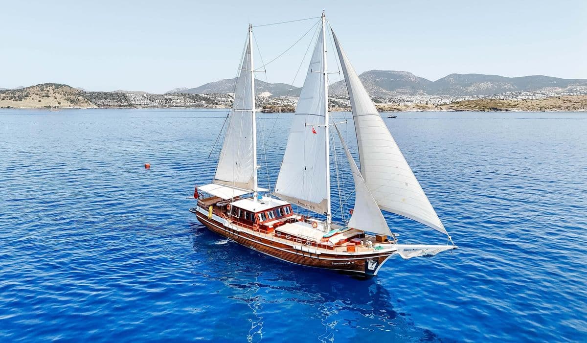 Sunworld VIII — Gulet for charter in Bodrum, Turkey