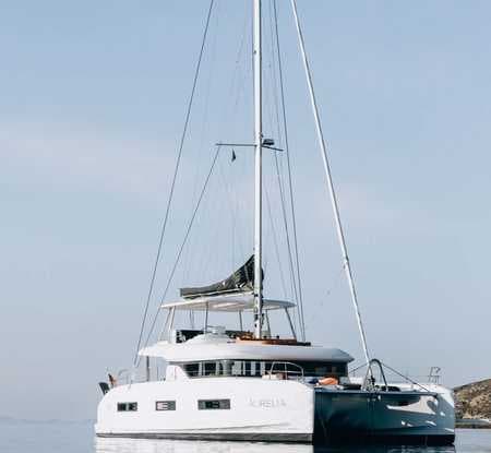 Aurelia — Catamaran for charter in Mykonos, Greece