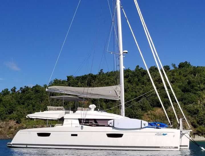 Blue Pepper — Catamaran for charter in Charlotte Amalie, Us Virgin Islands
