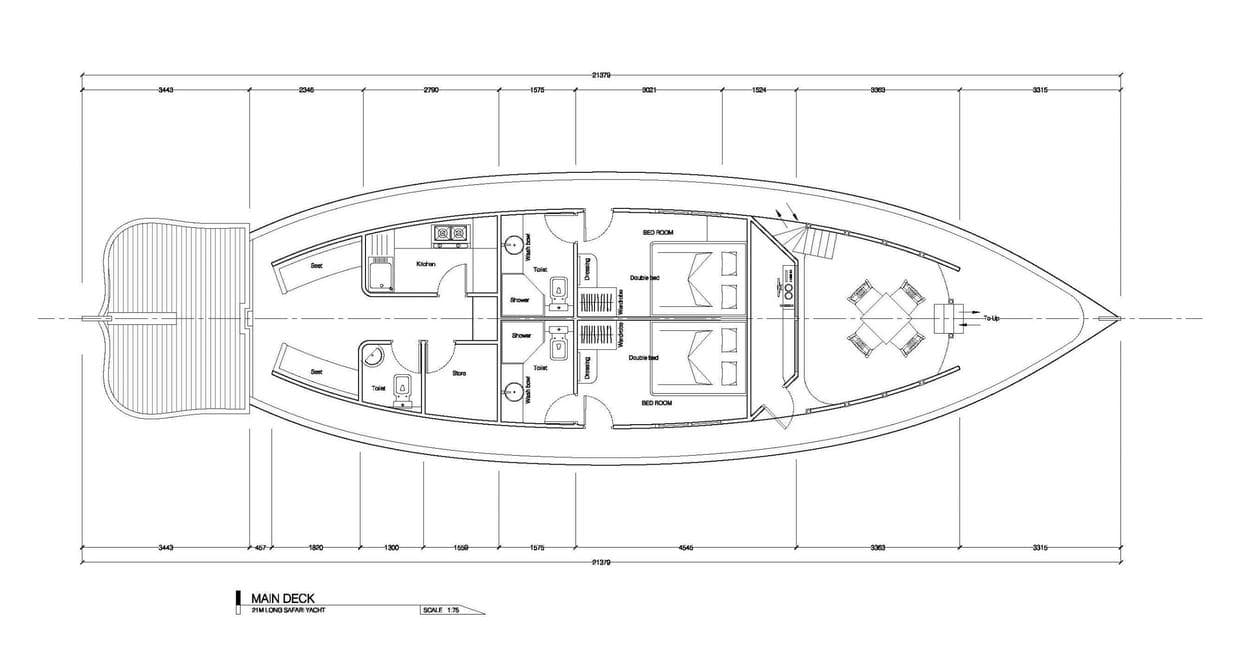 Dhoni Stella 2 interior