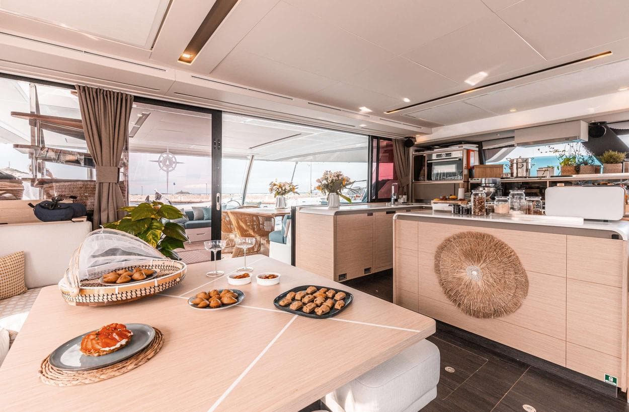The Blue Dream interior