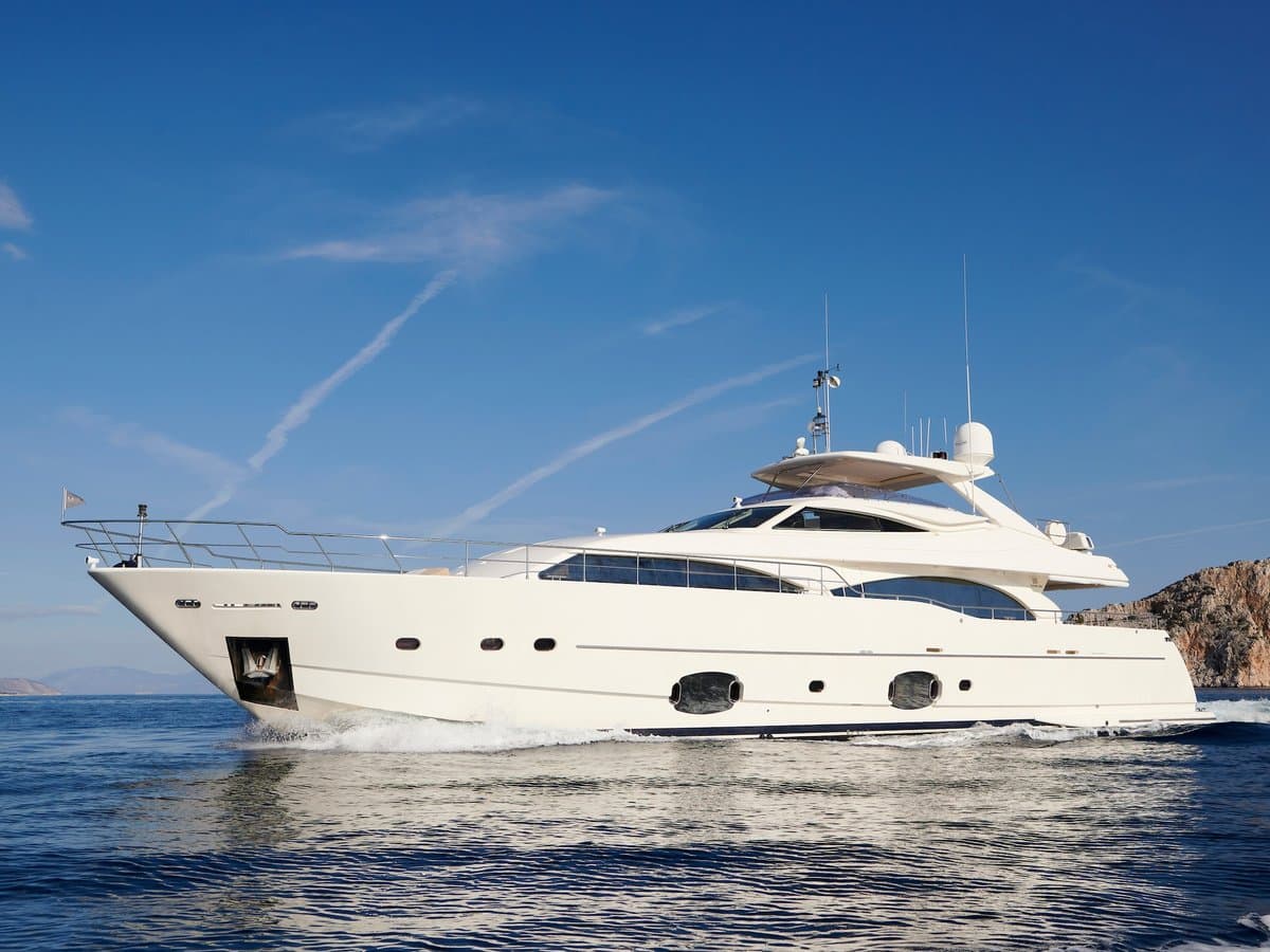 'Watch Me': A Grandeur Ferretti Yacht in the Greek Isles