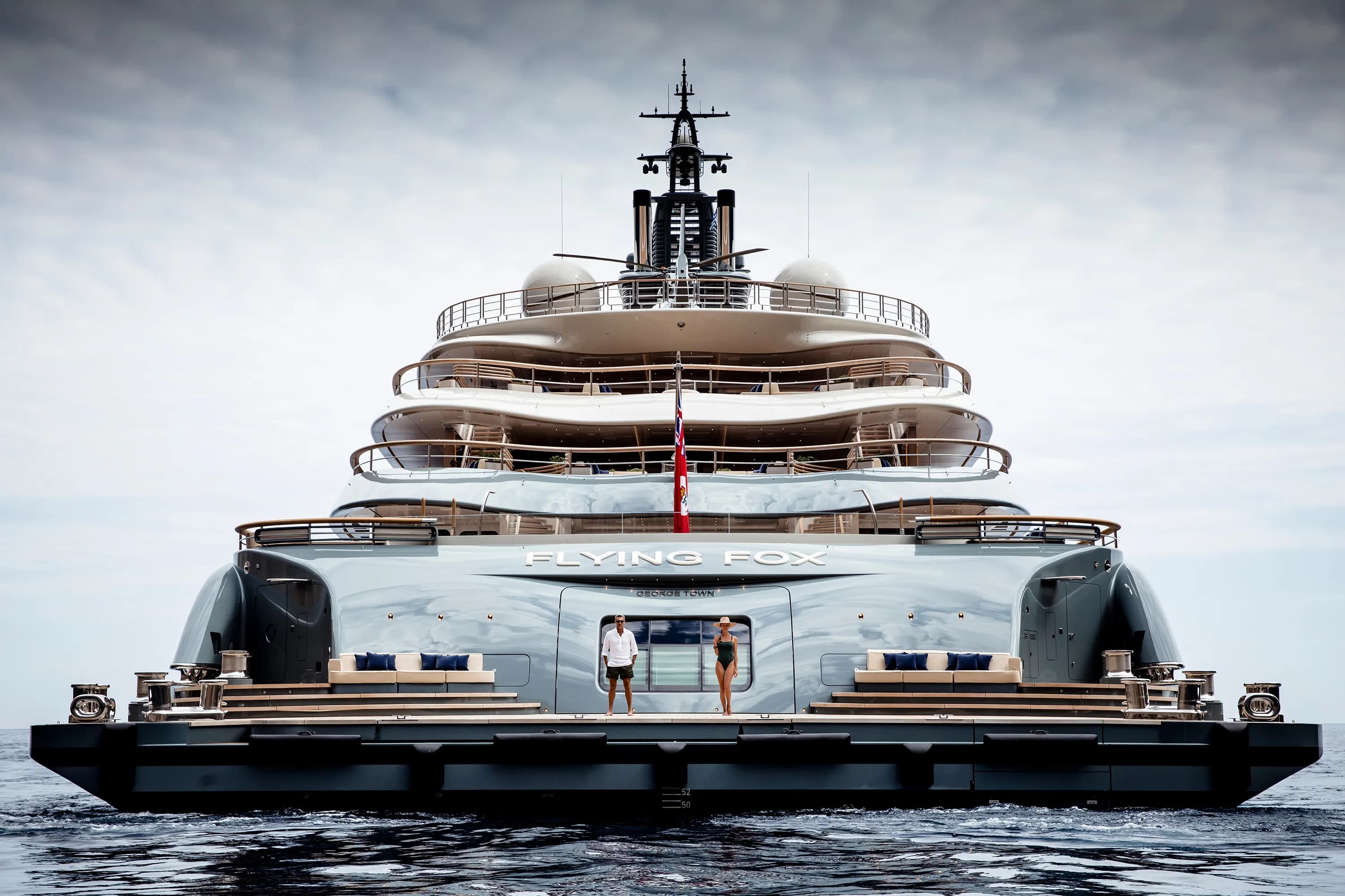 Introducing the Iconic Flying Fox: The World's Most Expensive Charter Yacht Costing €4,000.000 per week