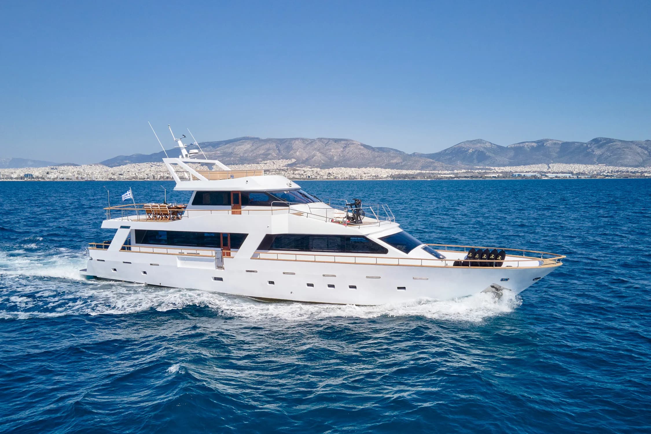 Embark on a Greek Getaway Aboard M/Y Wide Liberty