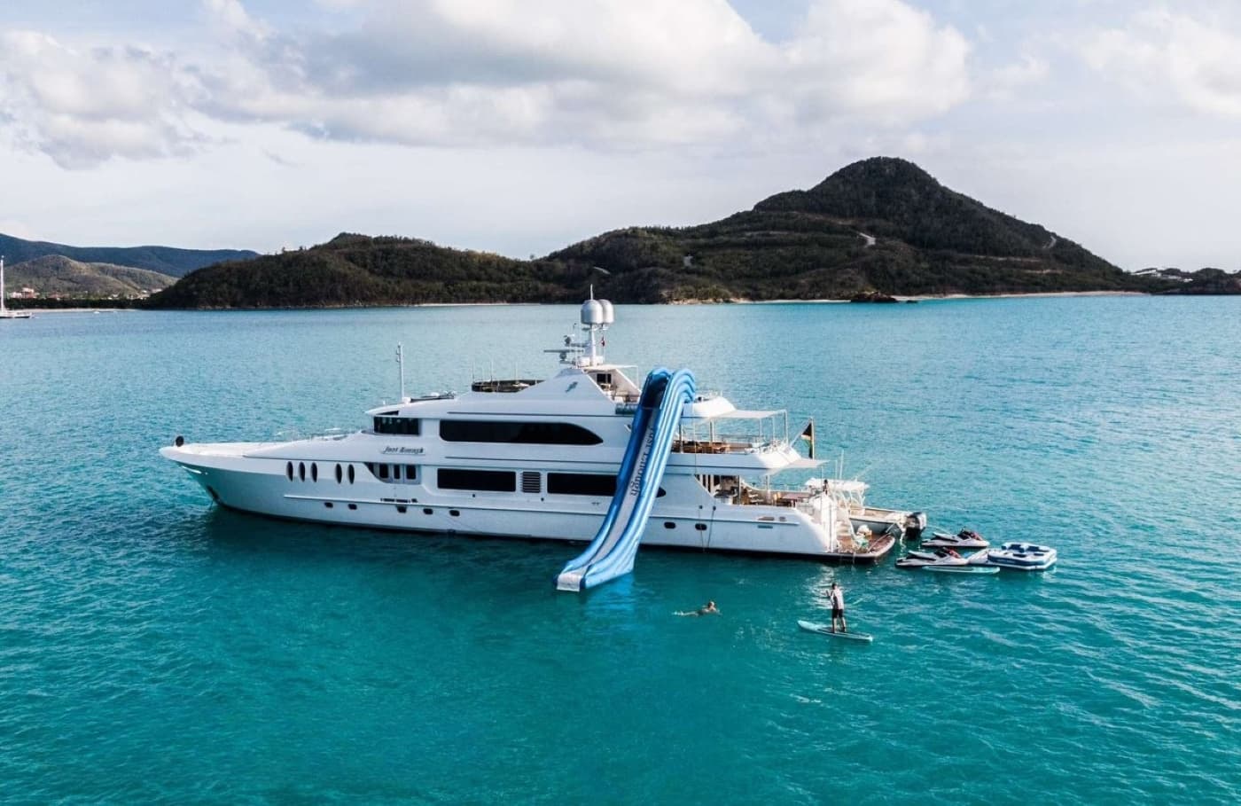 M/Y JUST ENOUGH: Ultra-Luxury in St. Barths and St. Maarten