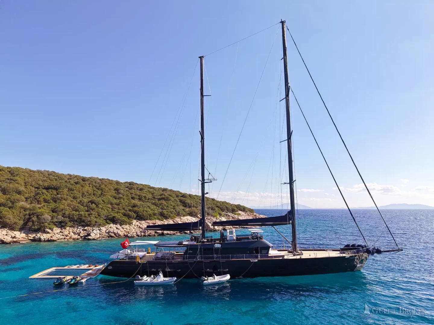 Explore the Waves on the Super Yacht Oguz Khan