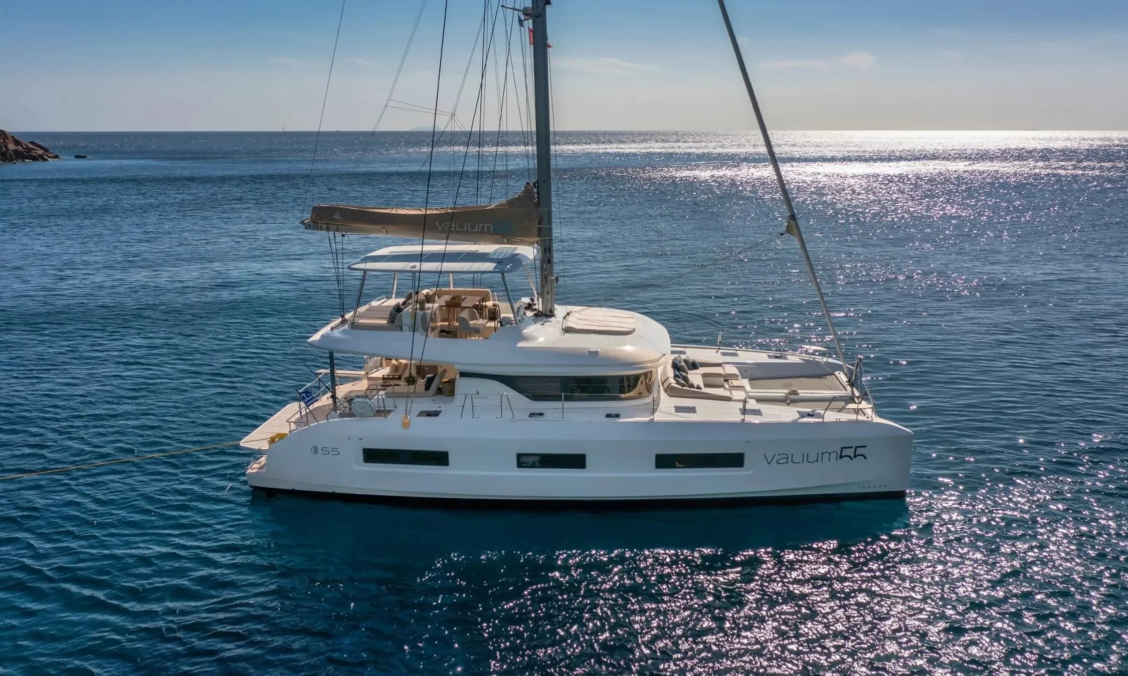 Experience the True Art of Living on VALIUM 55 Catamaran
