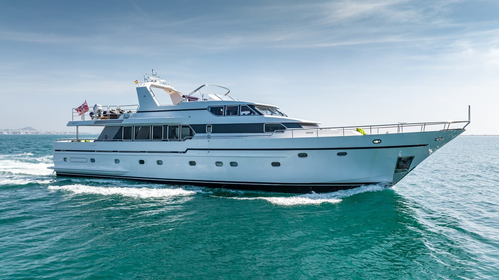 Charter CAMENA II: A Luxurious Lowland Yachts 98 Adventure in the South of France & Italy