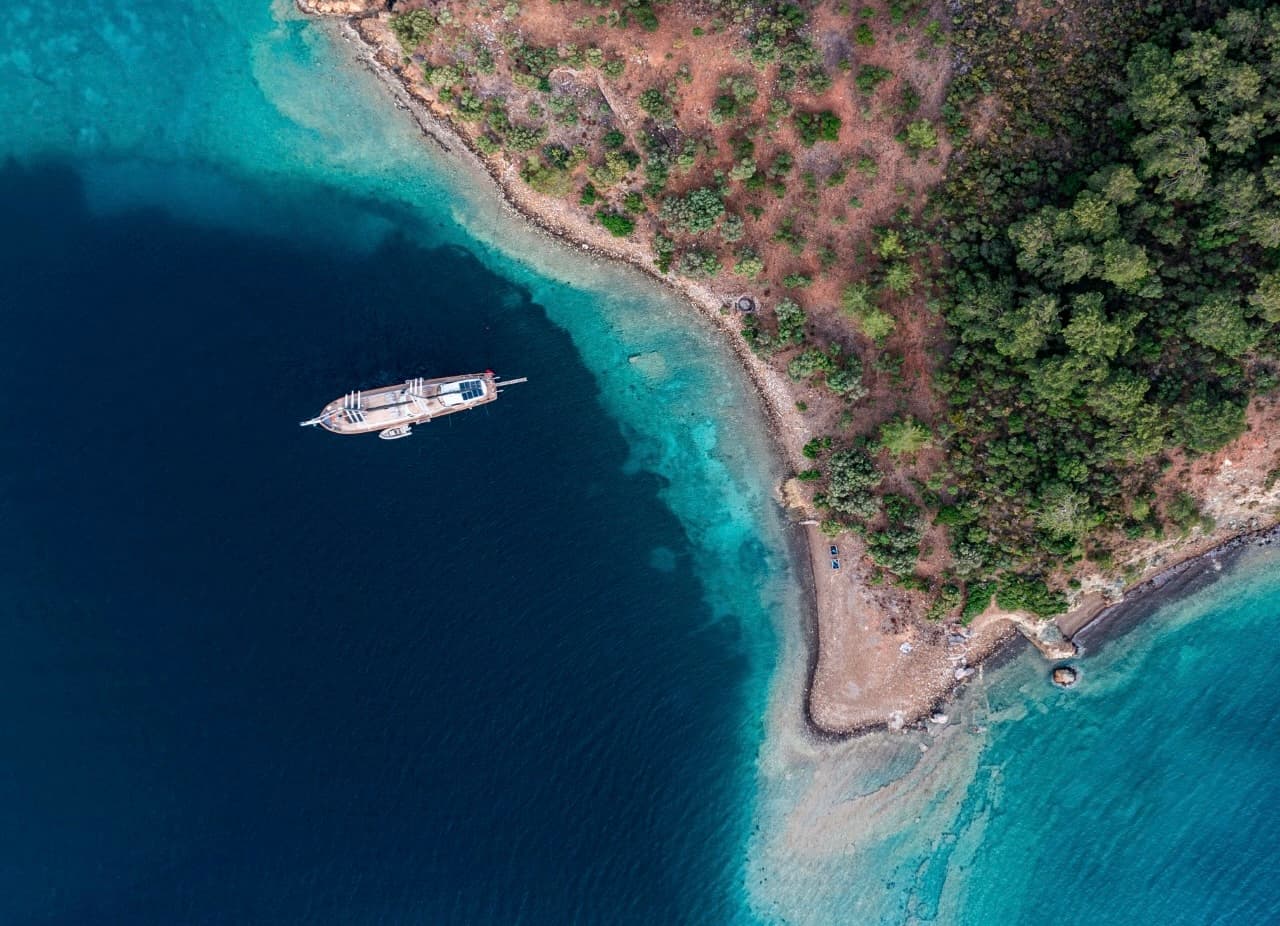 Charter SILVER MOON: A Luxurious 36m Motor Sailer Adventure in Bodrum, Turkey