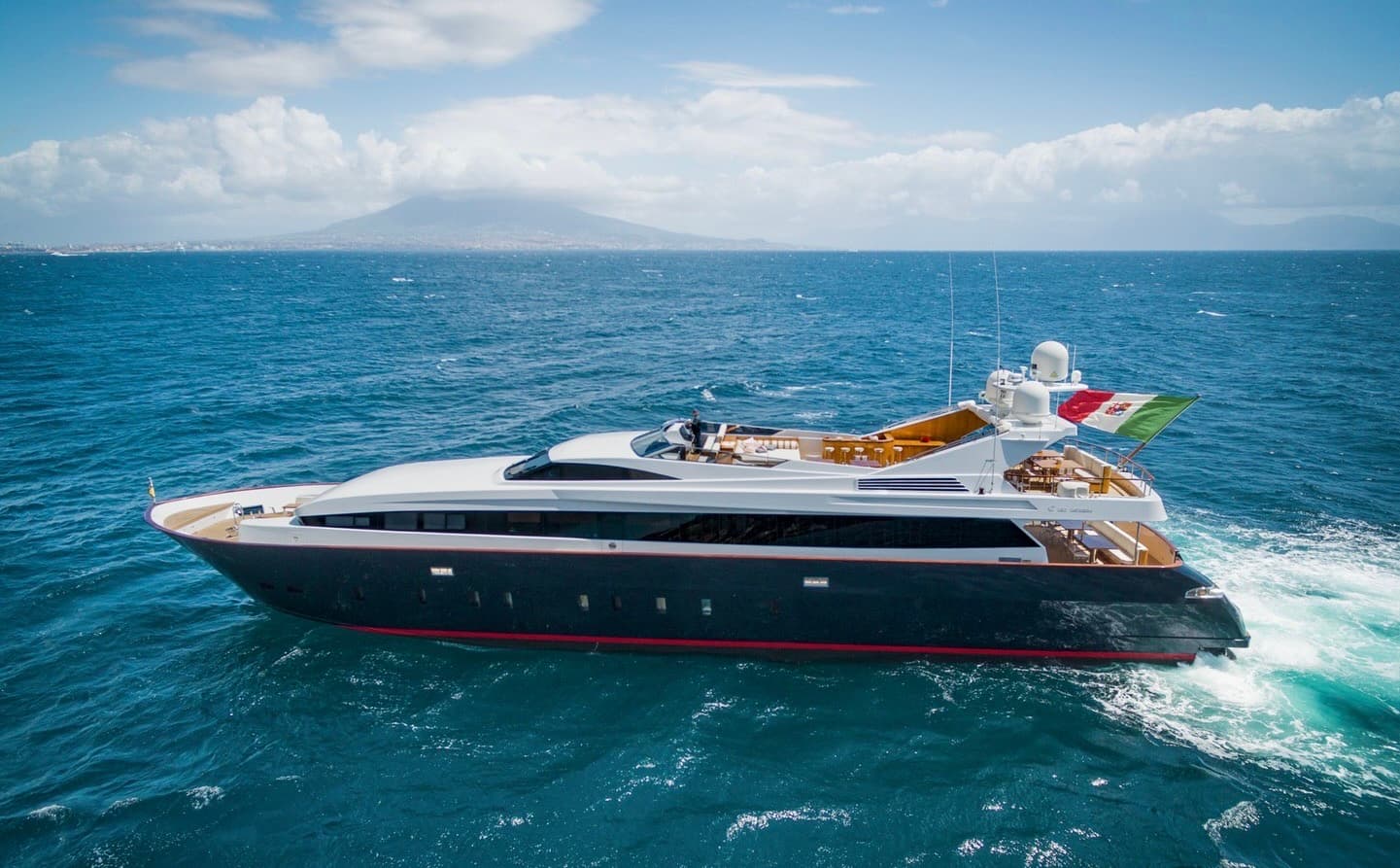 Charter ANGRA TOO: A Luxurious 38m Castagnola Yacht Experience on the Amalfi Coast