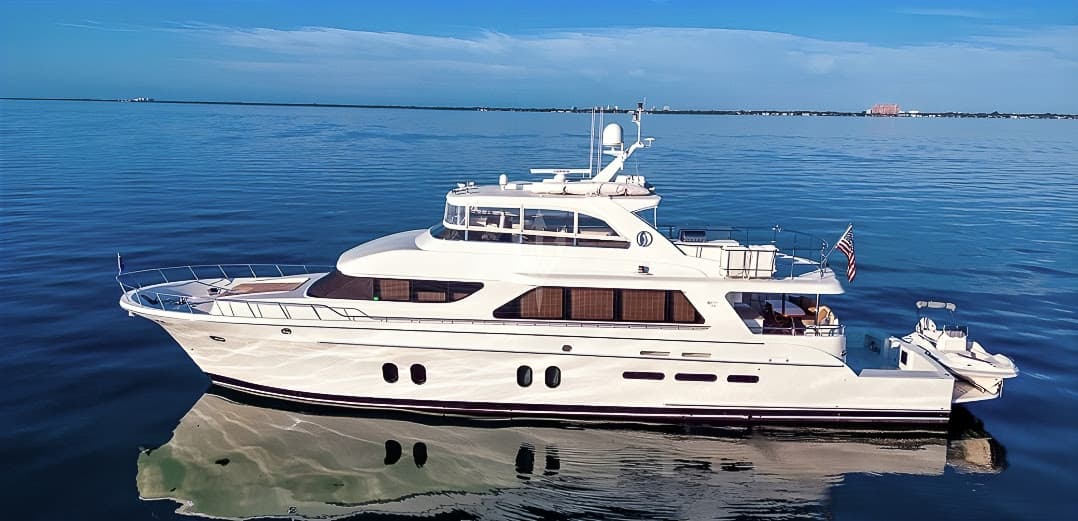 Charter JUS CHILL'N: A Luxurious 86ft Cheoy Lee Yacht Experience in the Bahamas
