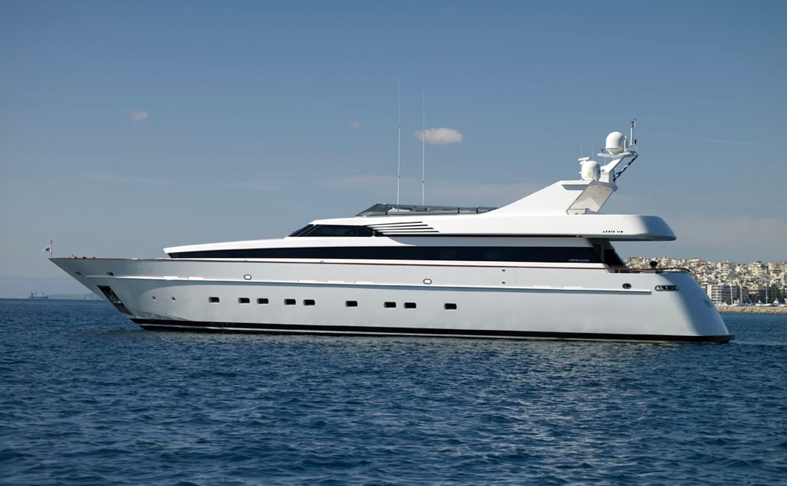 FELIGO V: Luxury 34m Motor Yacht | Refined Italian Style in Greece