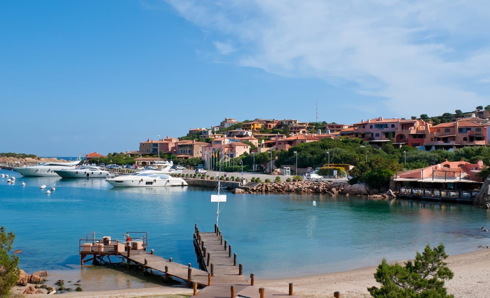Porto Cervo marina — Italy yacht charter departure port