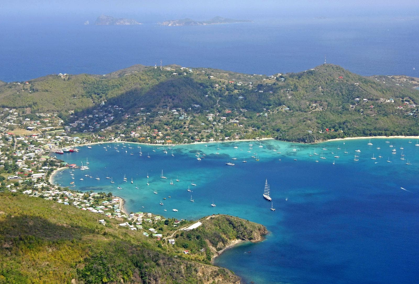 Bequia yacht charter departure port