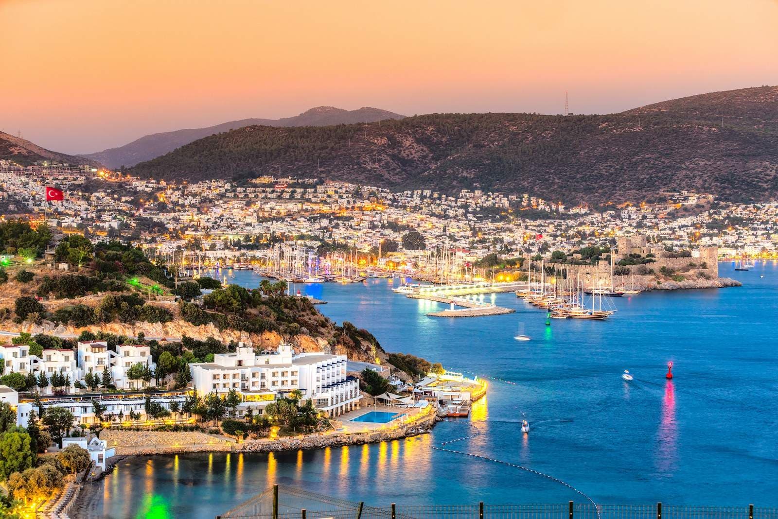Bodrum marina — Turkey yacht charter departure port