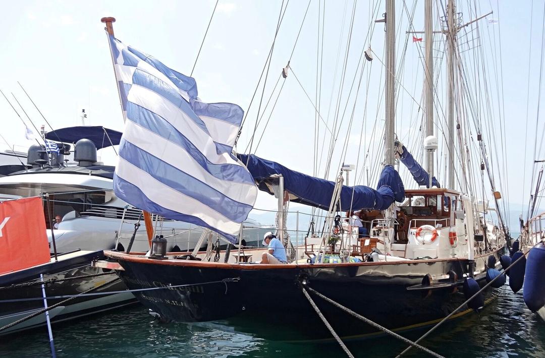 SIR WINSTON CHURCHILL: Iconic 41m Schooner | Special June Rate in Greece