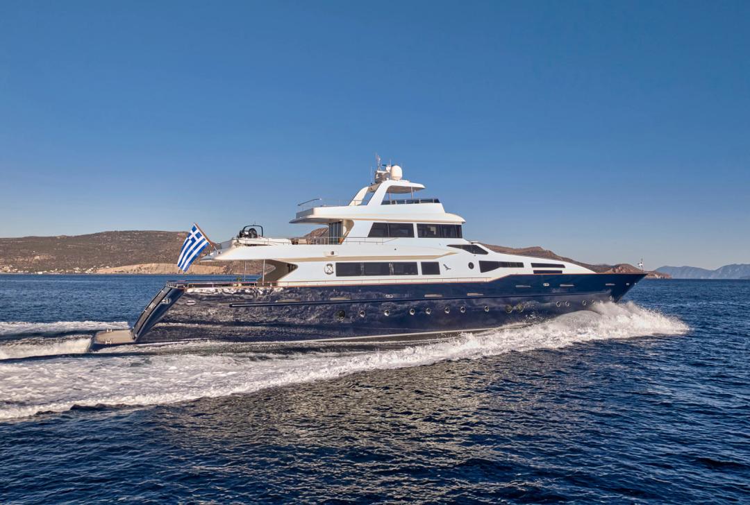 Experience the Riveting Charm of Greece aboard the Luxurious Yacht CONDOR A with Yacht Cloud