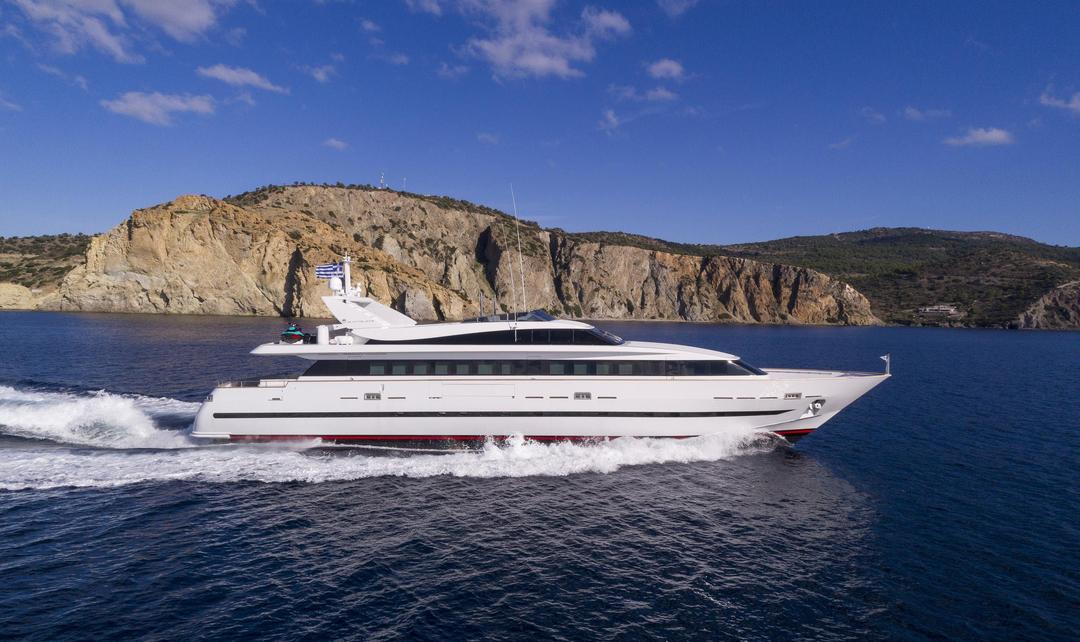 Sole di Mare: Luxury 35m Yacht | 10% OFF June Gap | Greek Coastline Charters