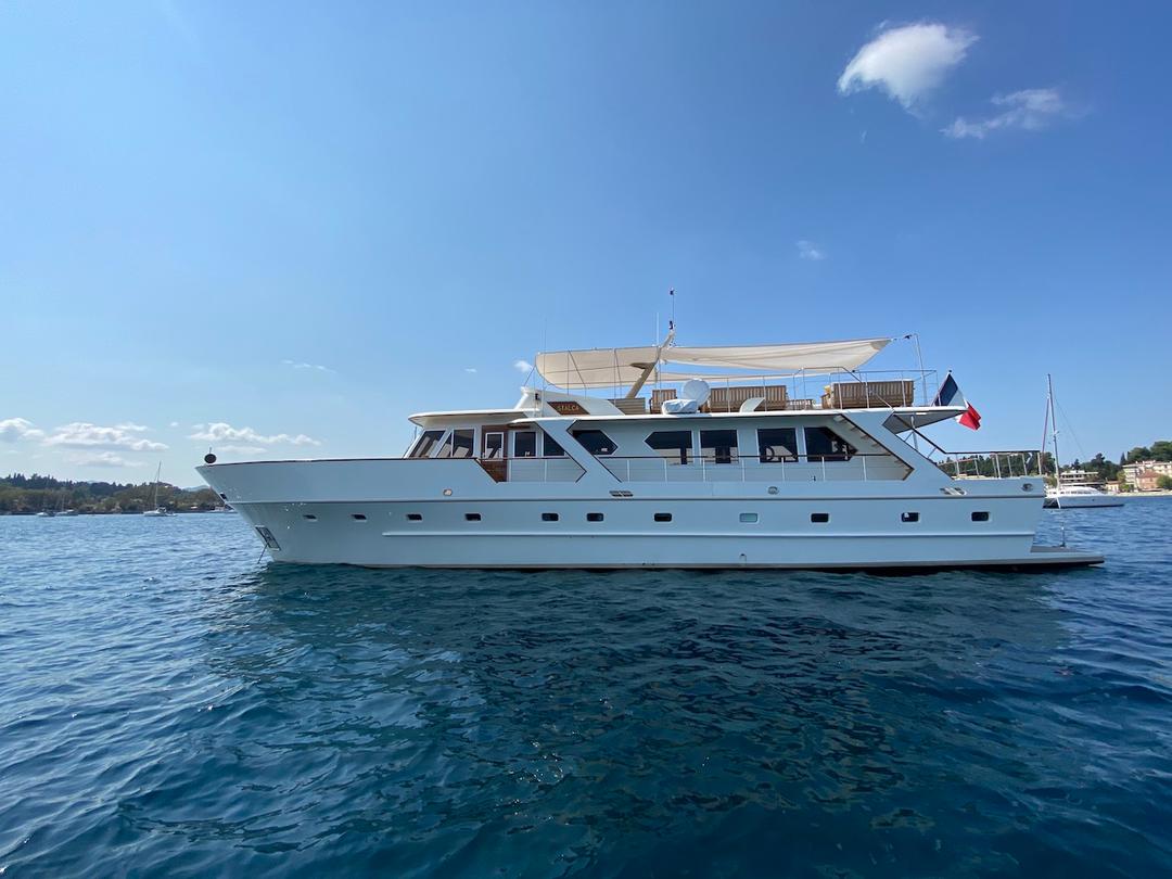 STALCA: Classic 24m Yacht | Fully Available June 2025 | Corfu Base